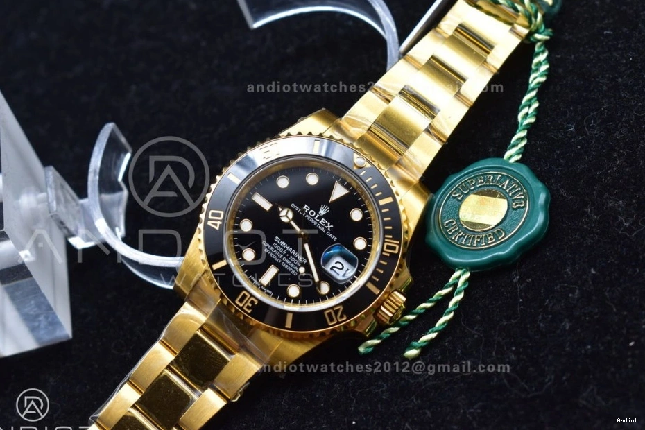 VS3235 Steel Ceramic YG VSF LN 1:1 904L Black Submariner Edition Best 126618 0117